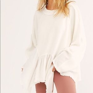 Free People Gold Duster Pullover